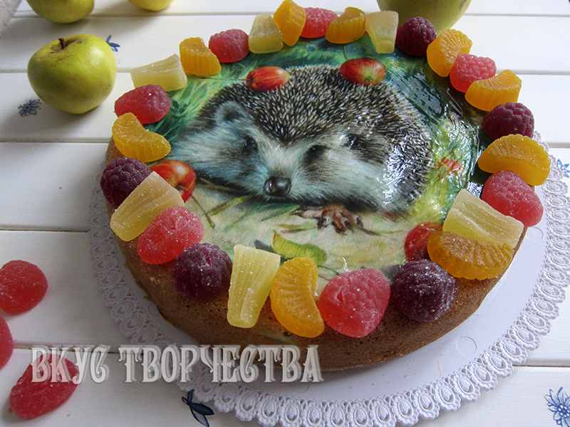 шарлотка с вафельной картинкой шарлотка с вафельной картинкой