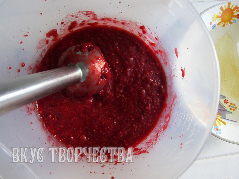 пюре из малины пюре из малины