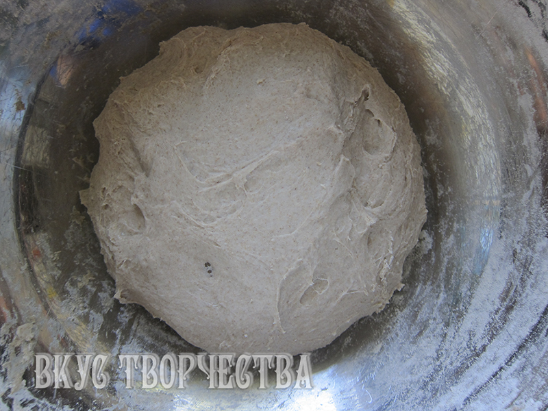 тесто для пшенично ржаного хлеба на закваске тесто для пшенично ржаного хлеба на закваске