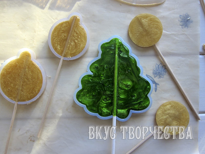 молд для леденцов елочка и елочные игрушки молд для леденцов елочка и елочные игрушки