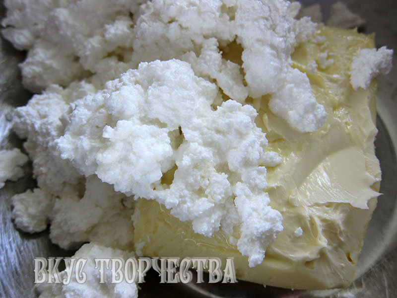 творог с маслом творог с маслом