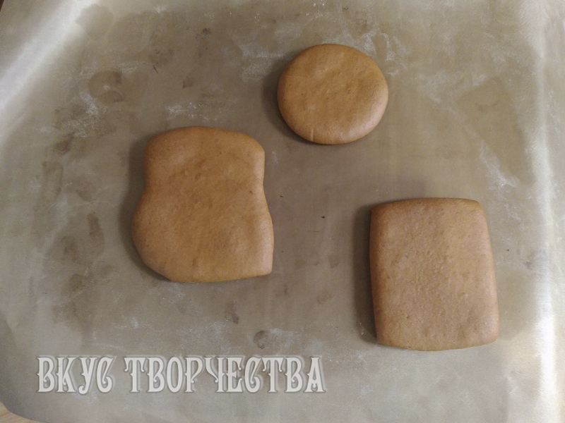 пряники после выпечки пряники после выпечки