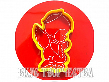 Ангел №3 вырубка+трафарет