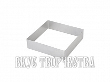 Форма металлическая Квадрат 24х24 см, Н-6см.