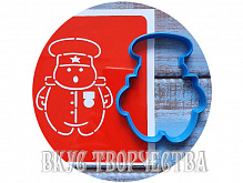 Солдат №2 генерал вырубка+трафарет