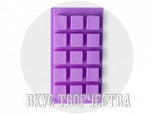 Силиконовая форма «Фигуры.Куб» 15ячеек