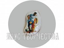 Футболист пряник ручной работы ( фотопечать)