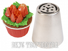 Кондитерская насадка тюльпан одним движением №35
