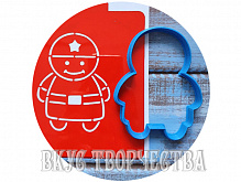 Солдат №1 вырубка+трафарет