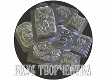 Форма пластиковая "Знаки зодиака, звери, птицы" (в ассорт.)