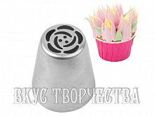 Кондитерская насадка тюльпан одним движением №14