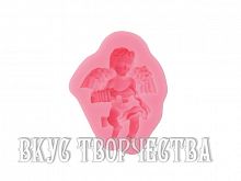Силиконовый молд «Ангел с гармошкой», 9×7,4×2см