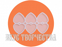 Силиконовая форма для леденцов «Влюблённость», 16х10х0,7см, 6яч.