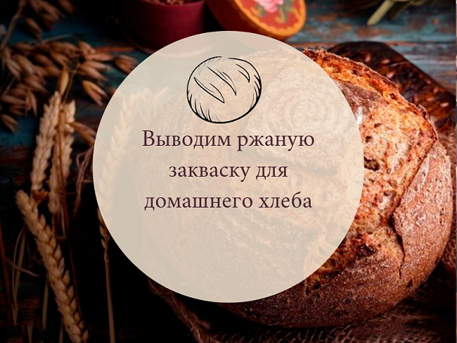 Как вывести ржаную закваску в домашних условиях. Пошаговый рецепт с фото