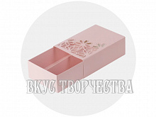 Короб-пенал "Ромашка" для макаронс в 2 ряда, 171*114*55 мм, розовый