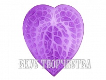 Лепесток антуриума (10,5см*9см)  - пластиковый вайнер для создания цветов