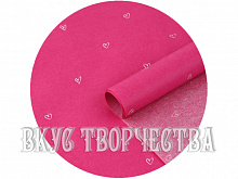 Бумага тишью «Сердечки», 50х70см