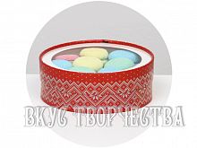 Шляпная коробка  "Узор" 18х6см