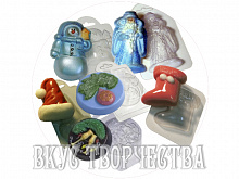 Форма пластиковая  "Новый год" (в ассорт.)